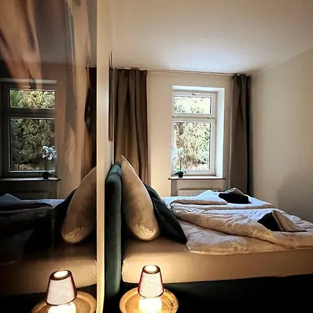 Soul-apartment Terrasse Privat-parkplatz Boxspringbett 55zoll Tv Wlan Apartment